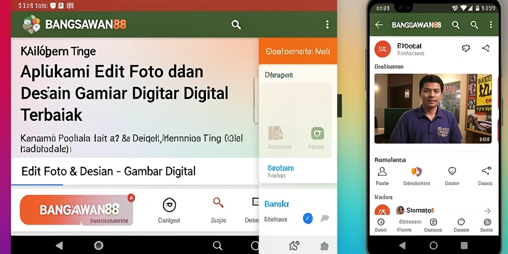 Tampilan antarmuka BANGSAWAN88 yang modern dan fungsional.