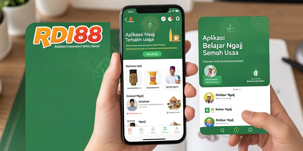 Antarmuka RDI88 yang interaktif dan mudah digunakan untuk belajar ngaji.